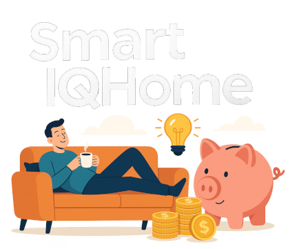 Nowoczesne wnętrze z systemem SmartIQHome – sterowanie energią, bezpieczeństwem i klimatem w domu